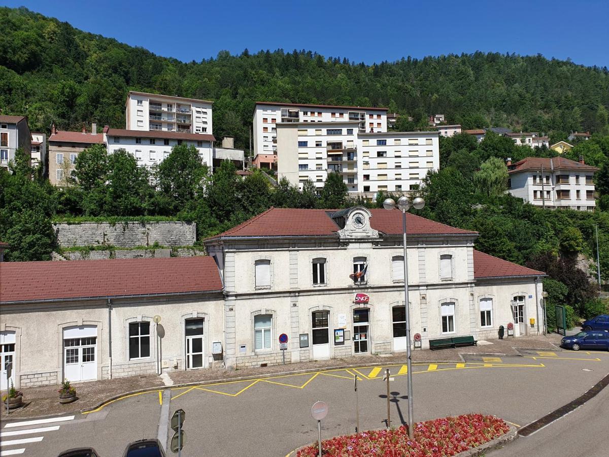 Jura Hotel Restaurant Le Panoramic Сен-Клод Экстерьер фото
